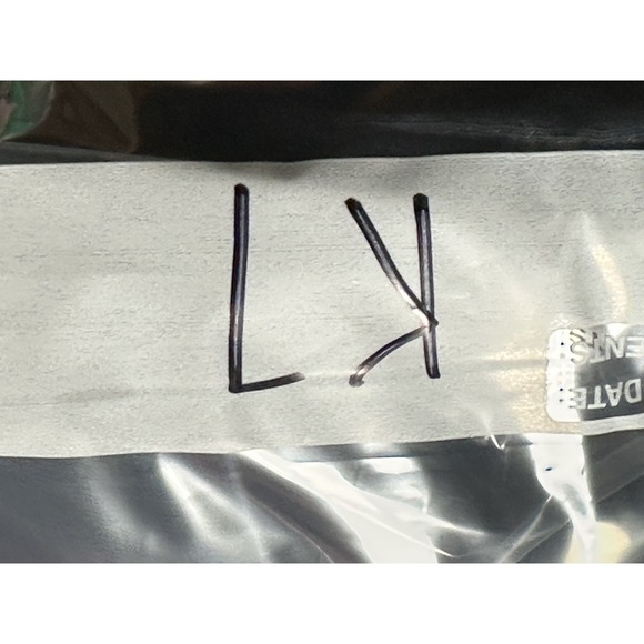 UNTUCKit, Men's Long Sleeve Henley Shirt, Navy, Size Large - Picture 10 of 11